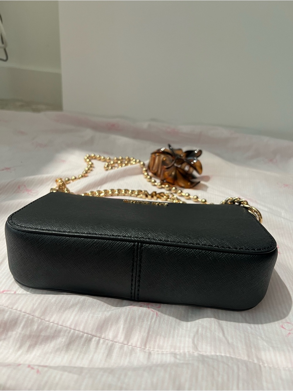 Michael Kors Jet Black SM Pouchette - Picture 7 of 10